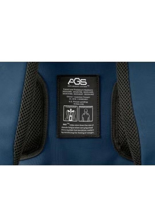 Tucano Τσάντα Πλάτης για Laptop 15" σε Μπλε χρώμα BKLUN15-AGS-B