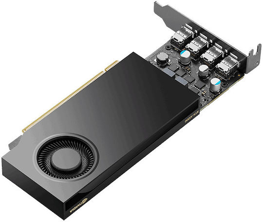 NVidia RTX A400 4GB GDDR6 Bulk Κάρτα Γραφικών