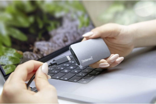 Intenso TX800 USB-C Εξωτερικός HDD 1TB 2.5" Μαύρο
