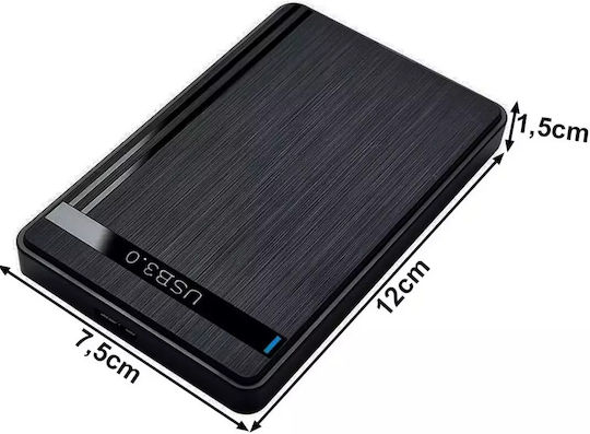 Θήκη για Σκληρό Δίσκο 2.5" SATA III με σύνδεση USB 2.0