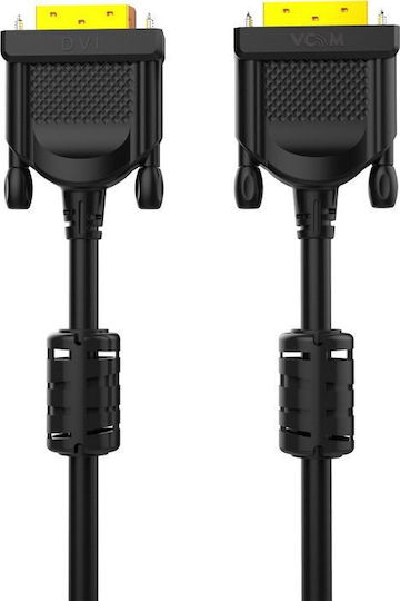 Vcom Cg442gd-1.8m кабел от DVI M към DVI M 1.8m черен FHD 18 Gb/s