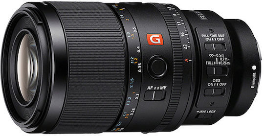 Sony Full Frame Camera Lens FE 100mm f/2.8 Macro GM OSS Macro for Sony FE Mount Black