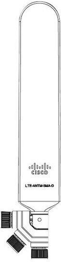 Cisco Male External 4G Omnidirectional Antenna 3.7dBi with SMA Connection LTE-ANTM-SMA-D