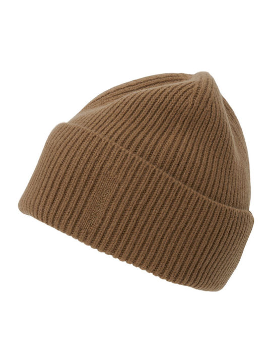 Beanie Beanie Knitted in Brown color
