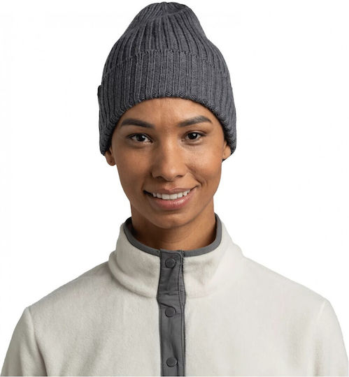 Norval Hat Beanie Beanie Knitted in Gray color