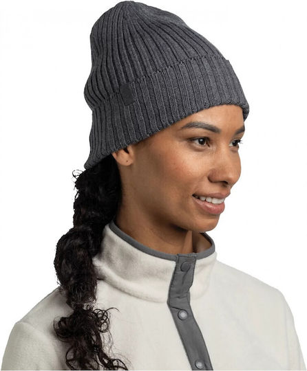 Norval Hat Beanie Beanie Knitted in Gray color