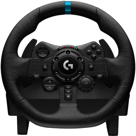 Logitech G923 Trueforce Steering Wheel with Shifter and Pedals for PC / PS4 / PS5 with 900° Rotation