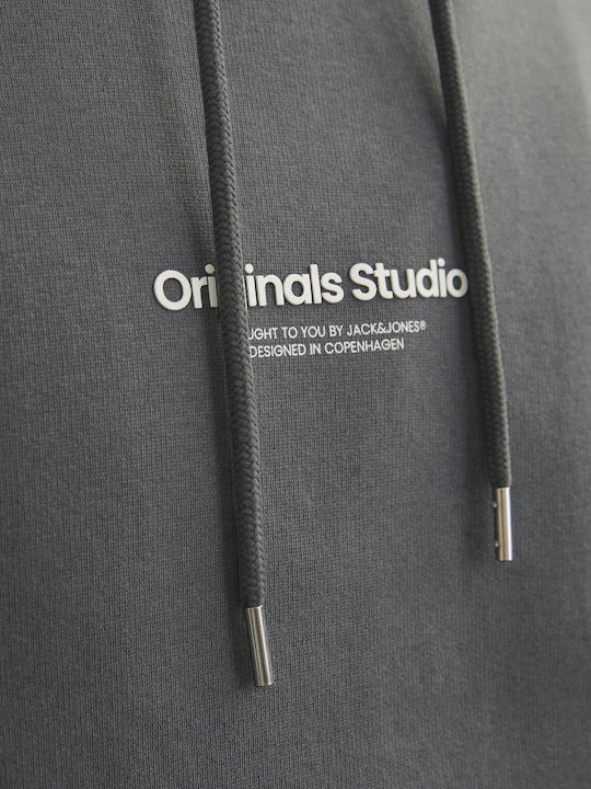 Jorvesterbro Sweatshirt with Hood Iron Gate
