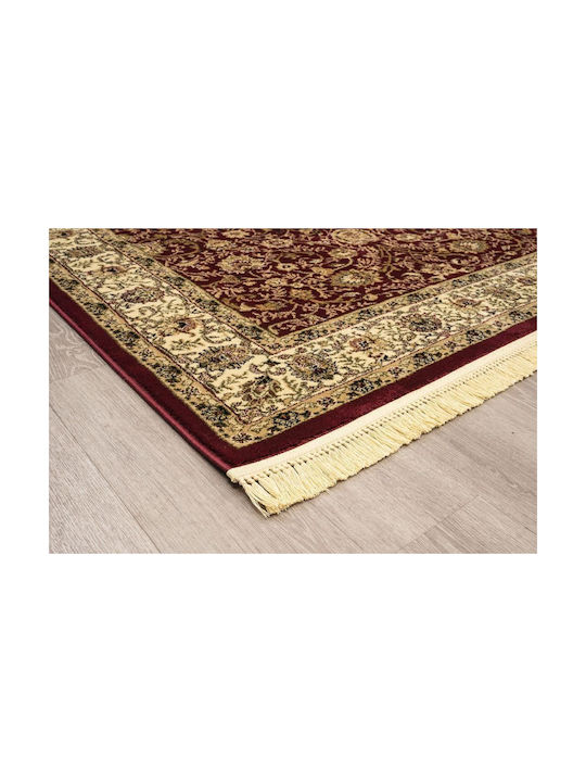 Newplan Plan Persia 1533 με Κρόσια 80x150cm Burgundy