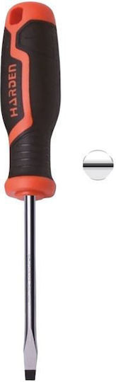 Harden Μαγνητικό Κατσαβίδι Ίσιο με Μήκος 125mm Soft Grip