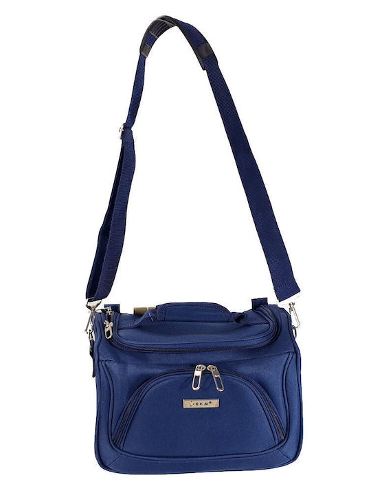Toiletry Bag Beauty Case Travel Cosmetics Rcm 03-17d-018 Blue Waterproof & Practical Blue