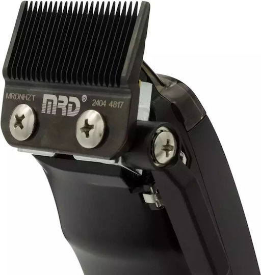 MRD Pro Επαγγελματική Επαναφορτιζόμενη Κουρευτική Μηχανή Μαύρη mrd106