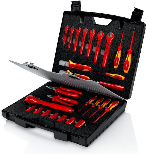 Knipex Tool Case with 26 Electrician's Tool Set