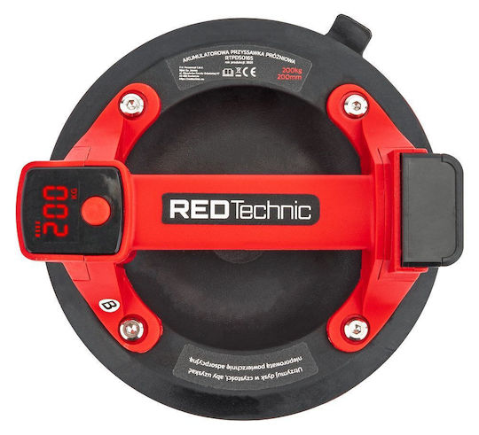 Ventuză de Vid 200 Mm Roșie Technic Rtpds0165