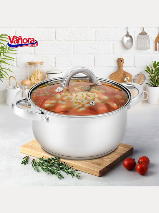 Vanora Βαθιά Κατσαρόλα από Αλουμίνιο 3.9lt / 22cm