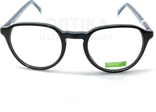 United Colors Benetton Beo1177 001 Brillengestelle mit Rezept