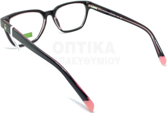 United Colors Benetton Beo1205 001 Brillengestelle mit Rezept