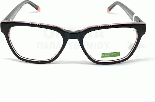 United Colors Benetton Beo1205 001 Brillengestelle mit Rezept