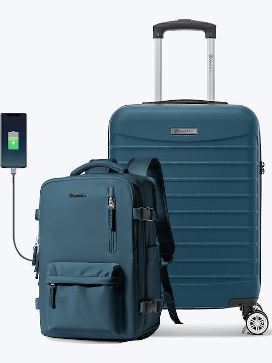 Quasar Βαλίτσες Petrol Blue