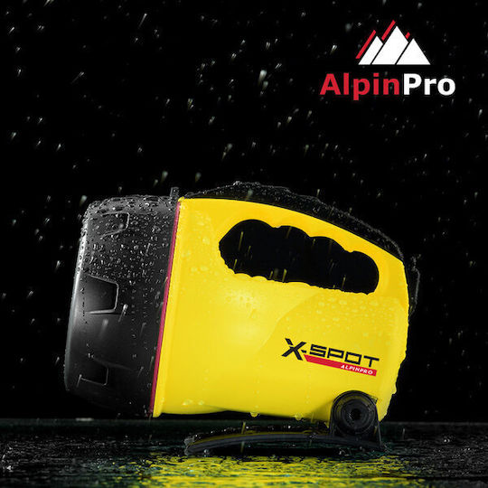 Alpin Rechargeable Handheld LED Spotlight IPX4 with Maximum Brightness 1500lm X-spot