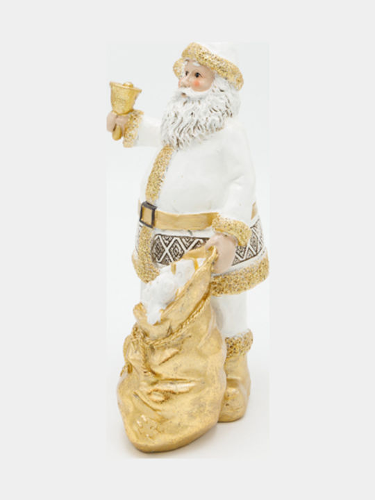 Santa Claus White 19x13cm