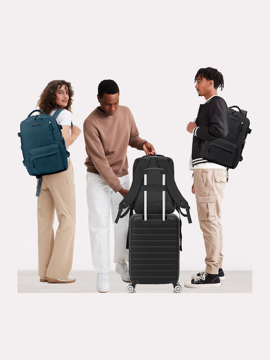 Quasar Reisekoffer Hartschalen Petrol Blue mit 4 Räder