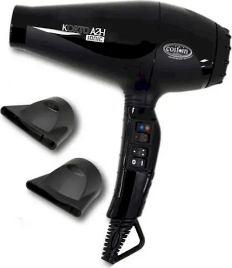 Coifin Korto A2R Ionic Πιστολάκι Μαλλιών 2400W Μαύρο