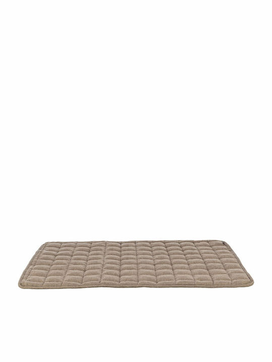 Постелка за Куче Кафяв 80x60см. Постелка за Куче Кафяв 80x60см.