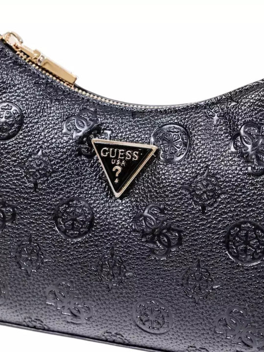 Cresidia Cresidia Set Leder Damenbeutel Schultertasche Schwarz