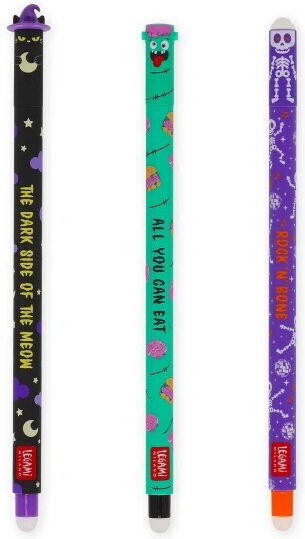Legami Milano Erasable Pix Gel 0.7mm 3buc EPSET0013 Echipa Boo