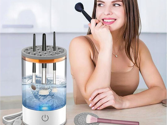 Verk Group Βάση Καθαρισμού Πινέλων Σφουγγαριών Usb Φόρτιση 5907451378212