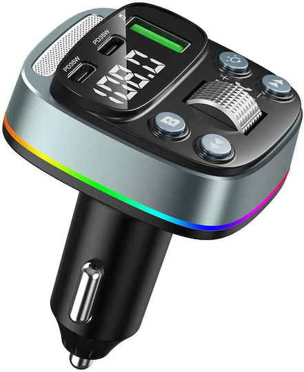 Techsuit FM Transmitter Αυτοκινήτου Mfm3 mit Bluetooth