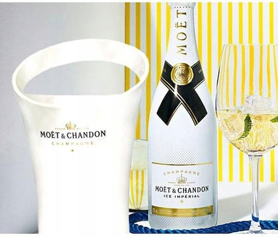 Moët & Chandon Champagne Bucket Elegant Cooling Bucket Serving Drinks