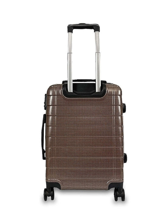 Large Beige Suitcase Abs Kos