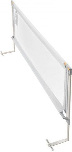 Vevor Bed Rail Guard Simple Placement made of Fabric in Gray Color 3pcs