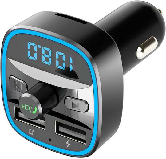 Techsuit FM Transmitter Αυτοκινήτου mit USB / Bluetooth