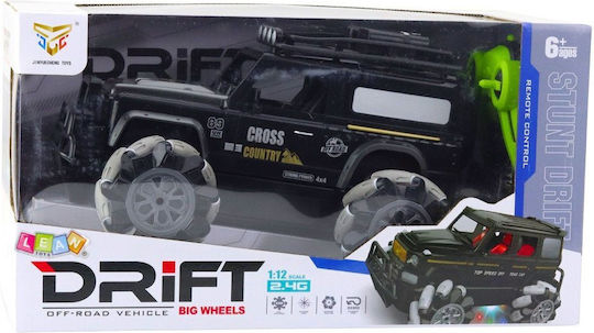 Lean Toys Remote Control Off-road Ferngesteuertes Auto Monstertruck Schwarz