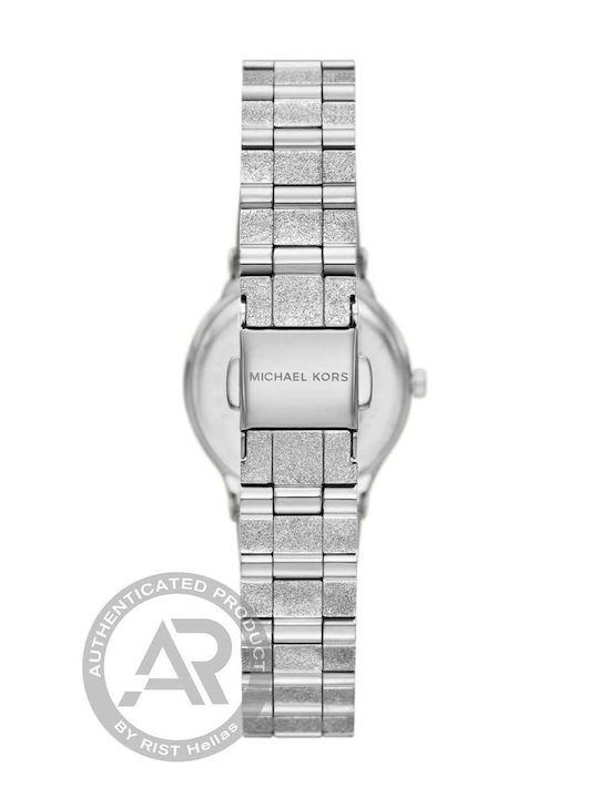 Michael Kors Ρολόι Μπαταρίας με Μεταλλικό Μπρασελέ