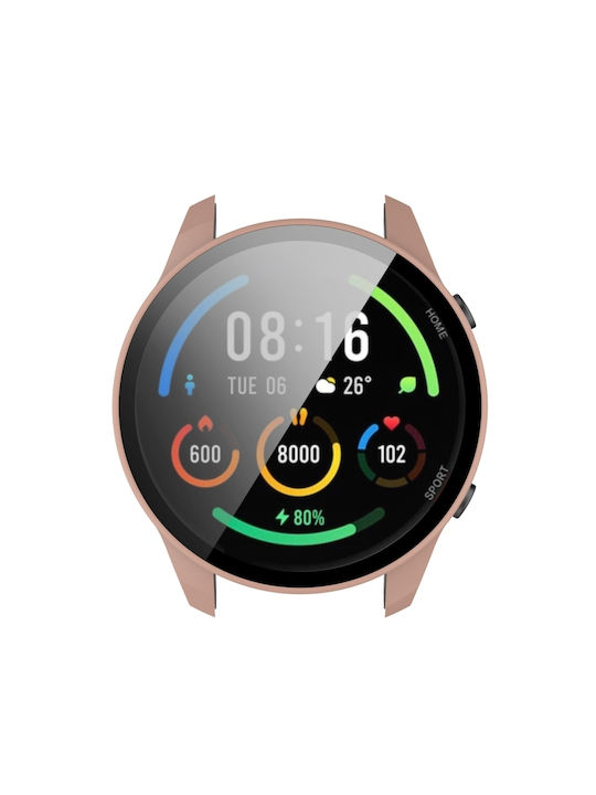 Plastic Case in Burgundy color for Xiaomi Watch Color Sport