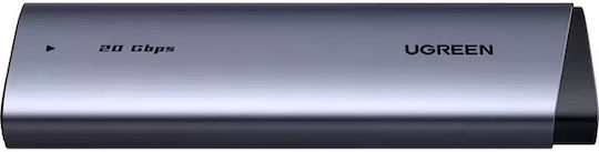 Ugreen Θήκη για Σκληρό Δίσκο M.2 SATA III NVME με σύνδεση SATA USB 3.2 Serial Type-C