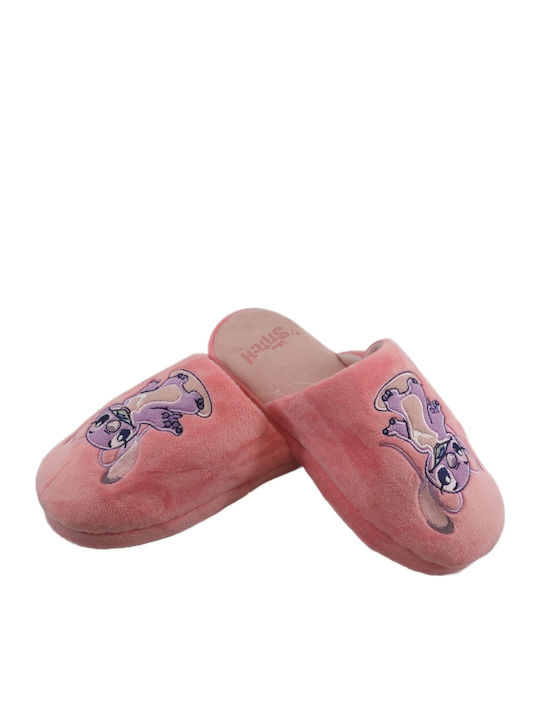 Kids Slippers Pink Lilostitch