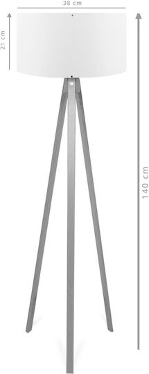 Aithrio Lampa de podea Î140xL38cm. Verde