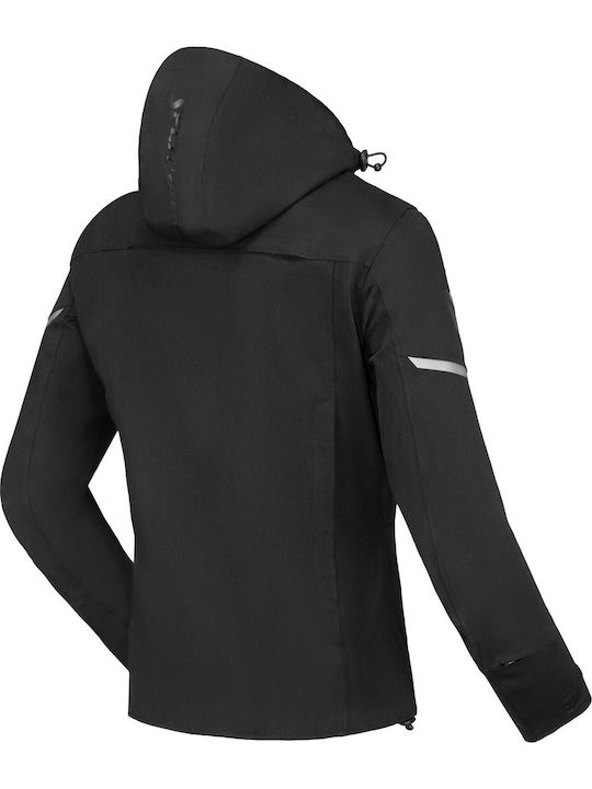 Seca District Winter Women's Motorcycle Jacket Waterproof Black