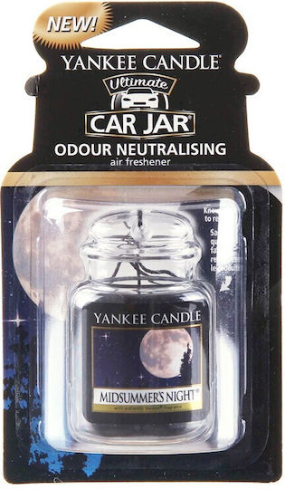 Yankee Candle Air Freshener Tab Pendand Car Jar Ultimate Midsummer's Night