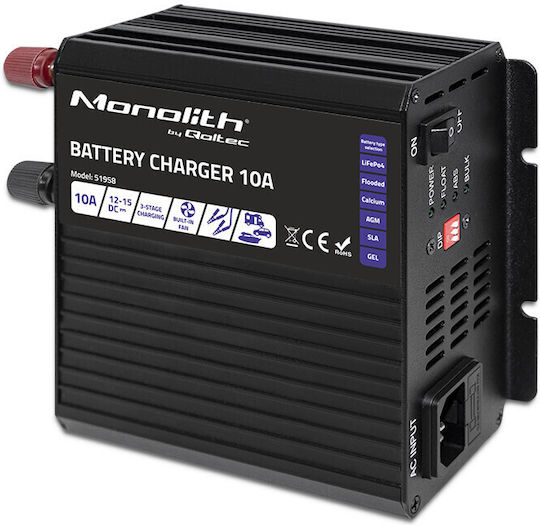 Qoltec Φορτιστής Μπαταρίας Αυτοκινήτου 12V