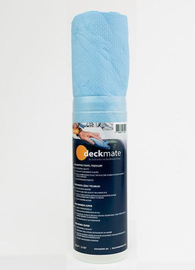 Deckmate Πετσέτα Καθαρισμού Πετσέτα Στεγνώματος Σκάφους Μπλε Χρώμα