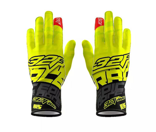 Epic Race Men's Kart Driver Gloves Black