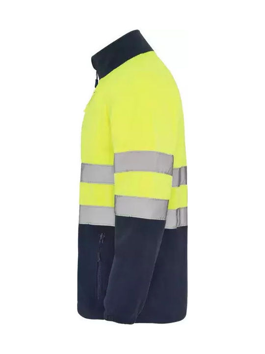 Roly Altair Work Jacket Reflective with Fleece Lining