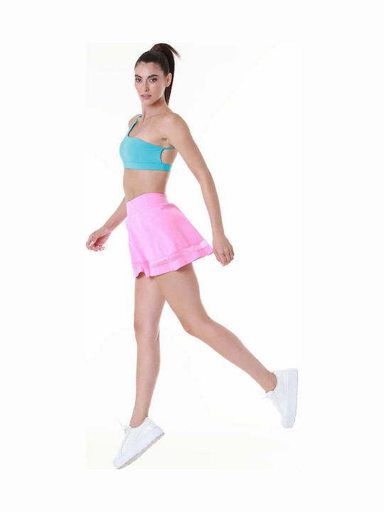Rose Swing Tennis Skirt Pink