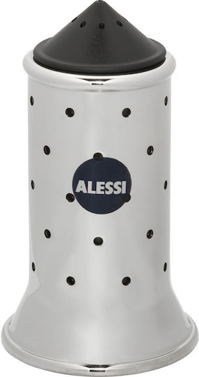 Alessi MGSAL Αλατιέρα/Πιπεριέρα Inox Ασημί-Μαύρο
